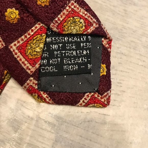 100% Silk Tie by Gianni Versace  Iconic Medusa pattern - Picture 6 of 11